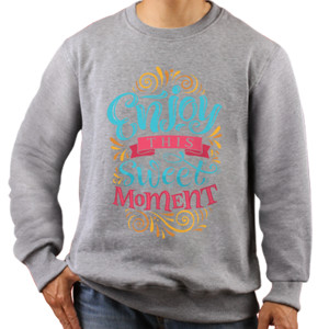 Jaket Sweater Enjoy this sweet moment
