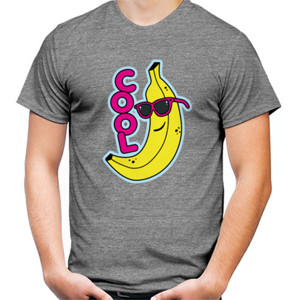 Kaos Cool Banana Custom T-shirt Gildan DTG
