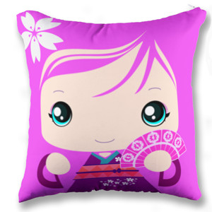 Bantal CUTE JAPANESE GIRL 3