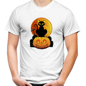 Kaos Halloween Cat