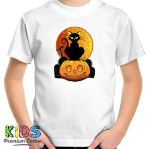 Kaos Halloween Cat
