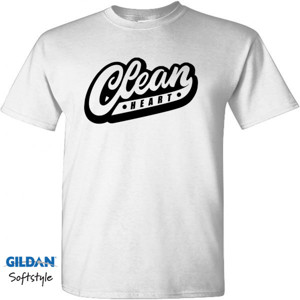 Kaos clean heart (white)