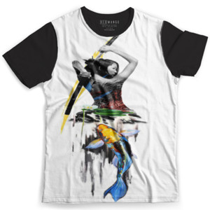 Kaos Fullprint Samurai Girl