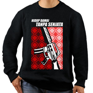 Jaket Sweater HIDUP DAMAI