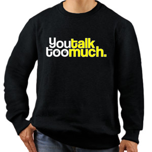 Jaket Sweater Ngomong Sampah