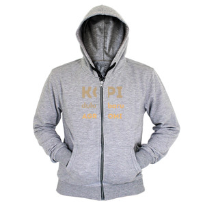 Hoodie Zipper Kopi dulu baru agronomi