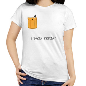 Kaos Baju Kerja (terang)