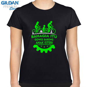 Kaos Kaos Sepeda Bahagia Itu Gowes