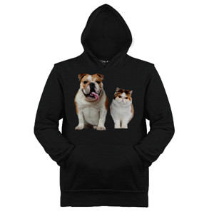 Jaket Hoodie Couple Dog Cat