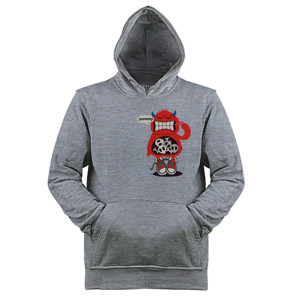 Jaket Hoodie Red Monsters