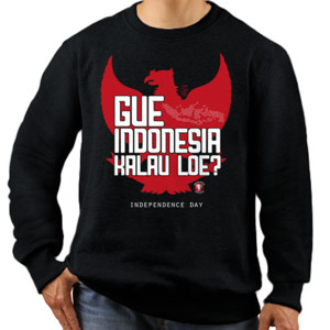 Jaket Sweater Indonesia kode #kalauloe