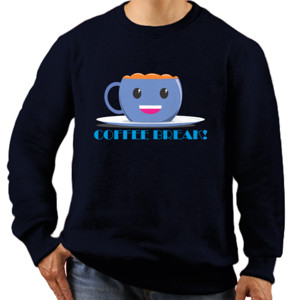 Jaket Sweater Coffee Break