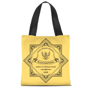 Tas Tote Fullprint TEAM INDONESIA ALL STAR - RETRO VINTAGE
