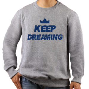 Jaket Sweater Motivasi Q017 - Keep Dreaming
