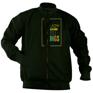 Jaket Bomber Enjoy the little thinks