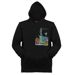 Jaket Hoodie Kaos Moskow, Rusia (SB17Q)