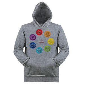 Jaket Hoodie Kaos Seven Chakras (SBDJY)