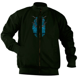 Jaket Bomber kaos Nias Tribe