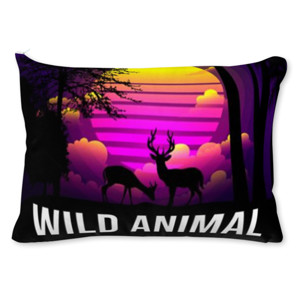 Bantal Wild Animal Retro Style