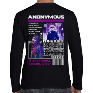 Kaos Anonymous Streetwear Lengan Panjang