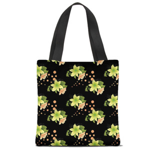 Tas Tote Fullprint Bunga
