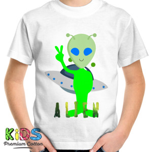 Kaos Anak - Alien