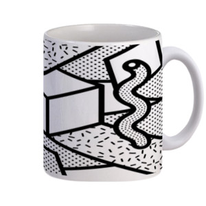 Mug Neo memphis background 25