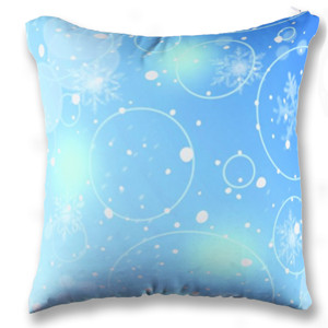 Bantal Bubble with snow
