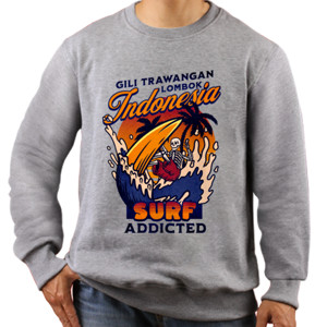 Jaket Sweater SURF ADDICTED