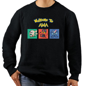 Jaket Sweater POK009 - Welcome To Alola