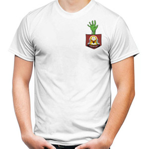 Kaos  kantong SMA dan Tangan Zombie