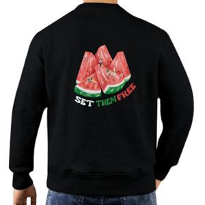 Jaket Sweater Set Them Free