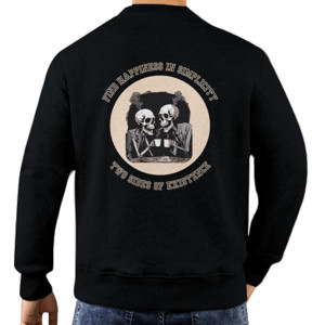 Jaket Sweater Kaoo Find Happiness in Simplicity