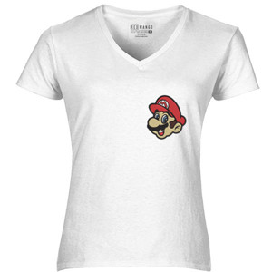 Kaos Mario Embroidery