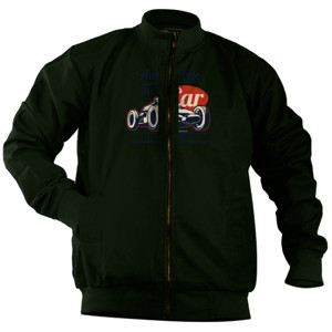Jaket Bomber Retro Sport Car