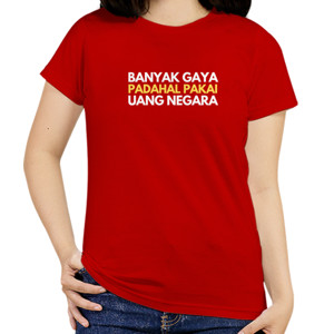 Kaos banyak gaya (female)