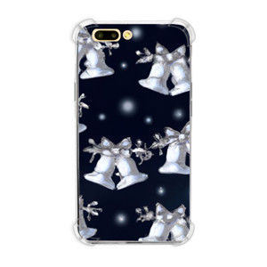 Casing HP Silver Bells Glitter Pattern