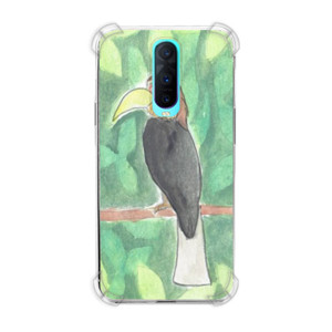 Watercolor rangkong bird Casing HP