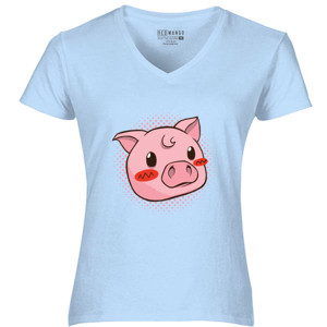 Kaos babi lucuu