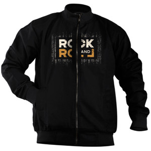 Jaket Bomber Rock and Roll
