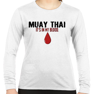 Kaos Kaos Muay Thai Its in my blood (SB45G)