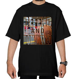 Kaos Oversize Defend And Dominated