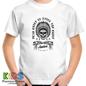 Kaos Tengkorak Indian