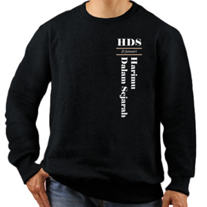 Jaket Sweater Kaos HDS - 21 Januari