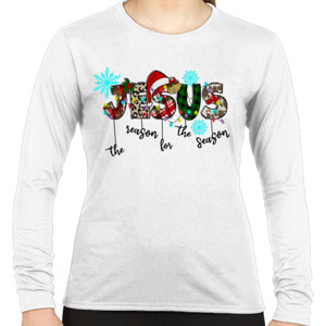 Kaos Jesus is The Reason TShirt Christmas
