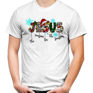 Kaos Jesus is The Reason TShirt Christmas