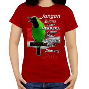 Kaos Burung Cucak Ijo