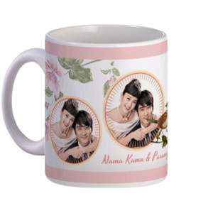 Mug Bird and Flowers