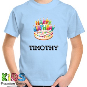 Kaos HBD TIMOTHY 1