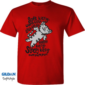 Kaos Big Bang Theory Soft Kitty